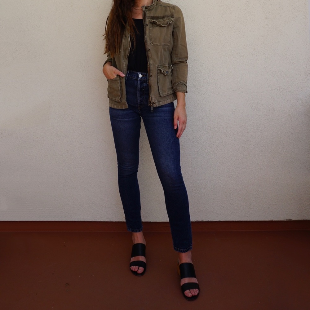 Rumpled Army Jacket | by Free People